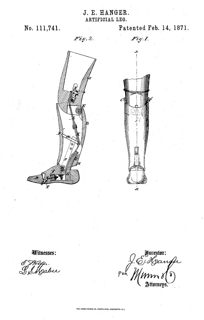 Hanger Patent Diagram